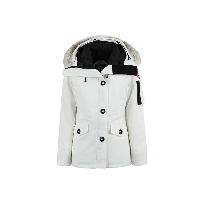 Canada Goose Montebello Series Down Jackets Women's Polaris White