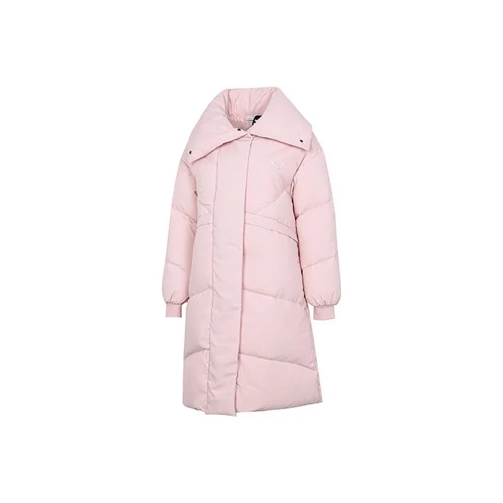 PUMA Пуховик Зимний Женский Розовый