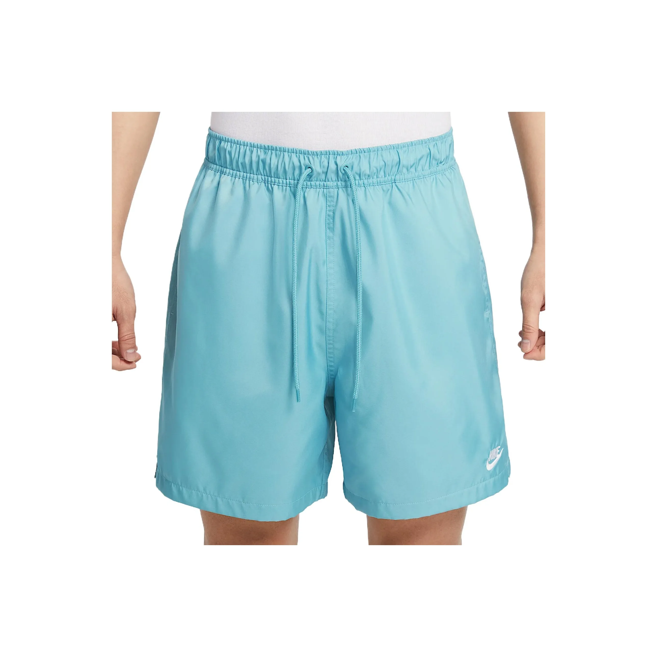 nike Club Повседневные шорты Мужские Джинсовый синий Зеленый Белый