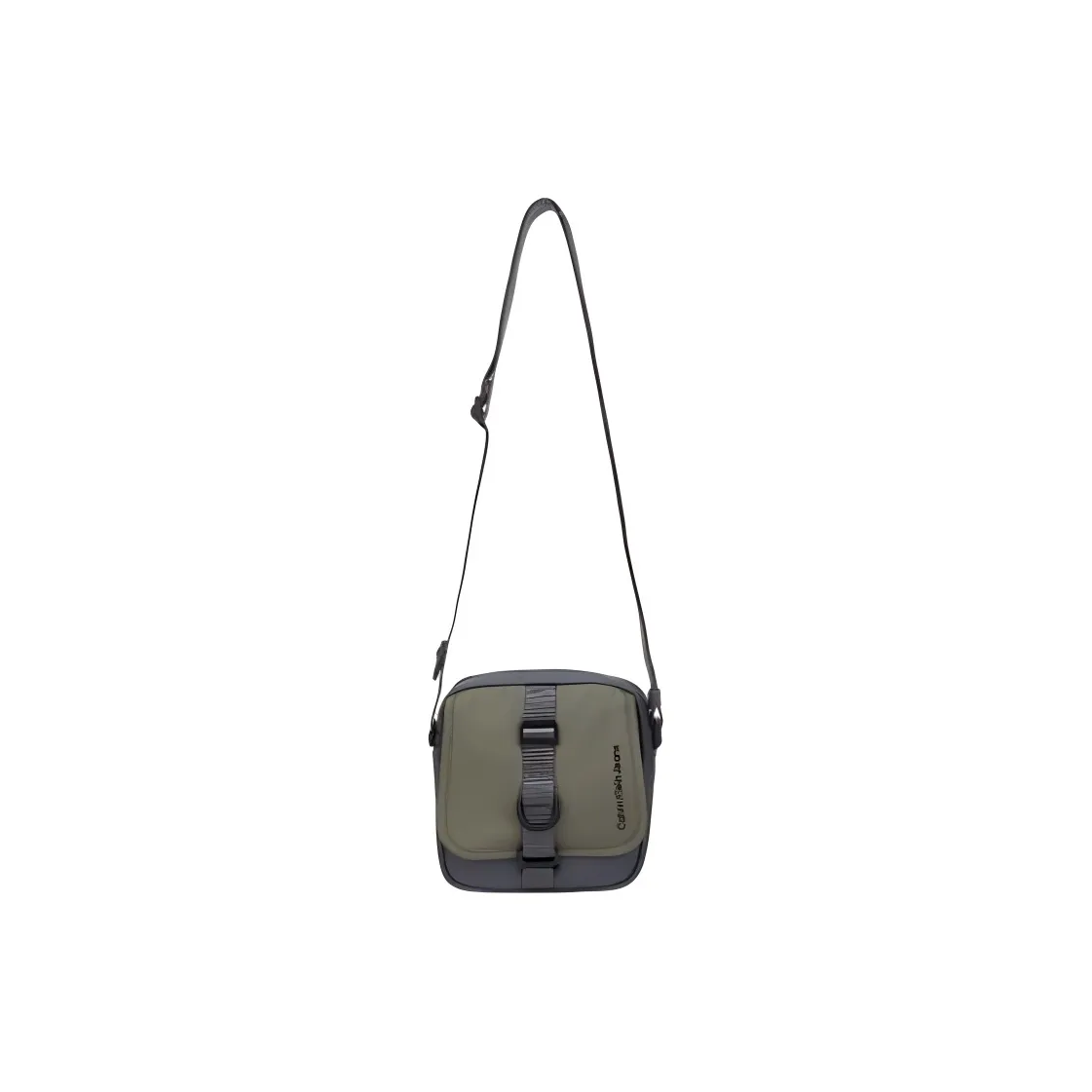 CALVIN KLEIN Polyester Camera Bag, Shoulder Bag, Crossbody Bag Trumpets Men's Gray & Olive