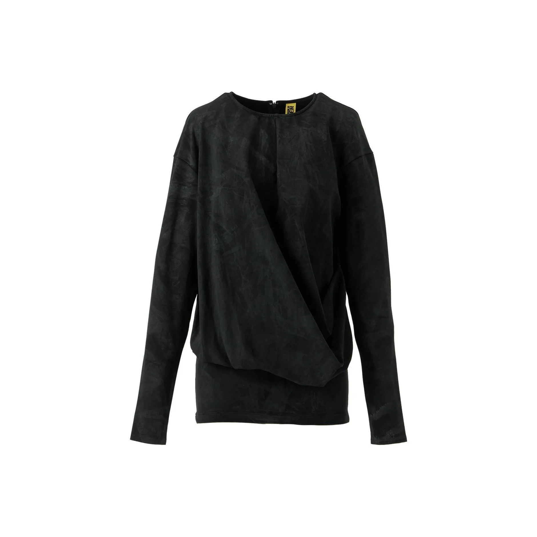 Onitsuka Tiger PRINTED Drop Shoulder Sleeve T Shirt Women's Black