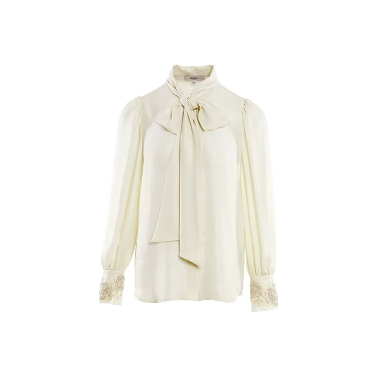 BESIONIA SS24 Рубашка Женская Светло-Золотая