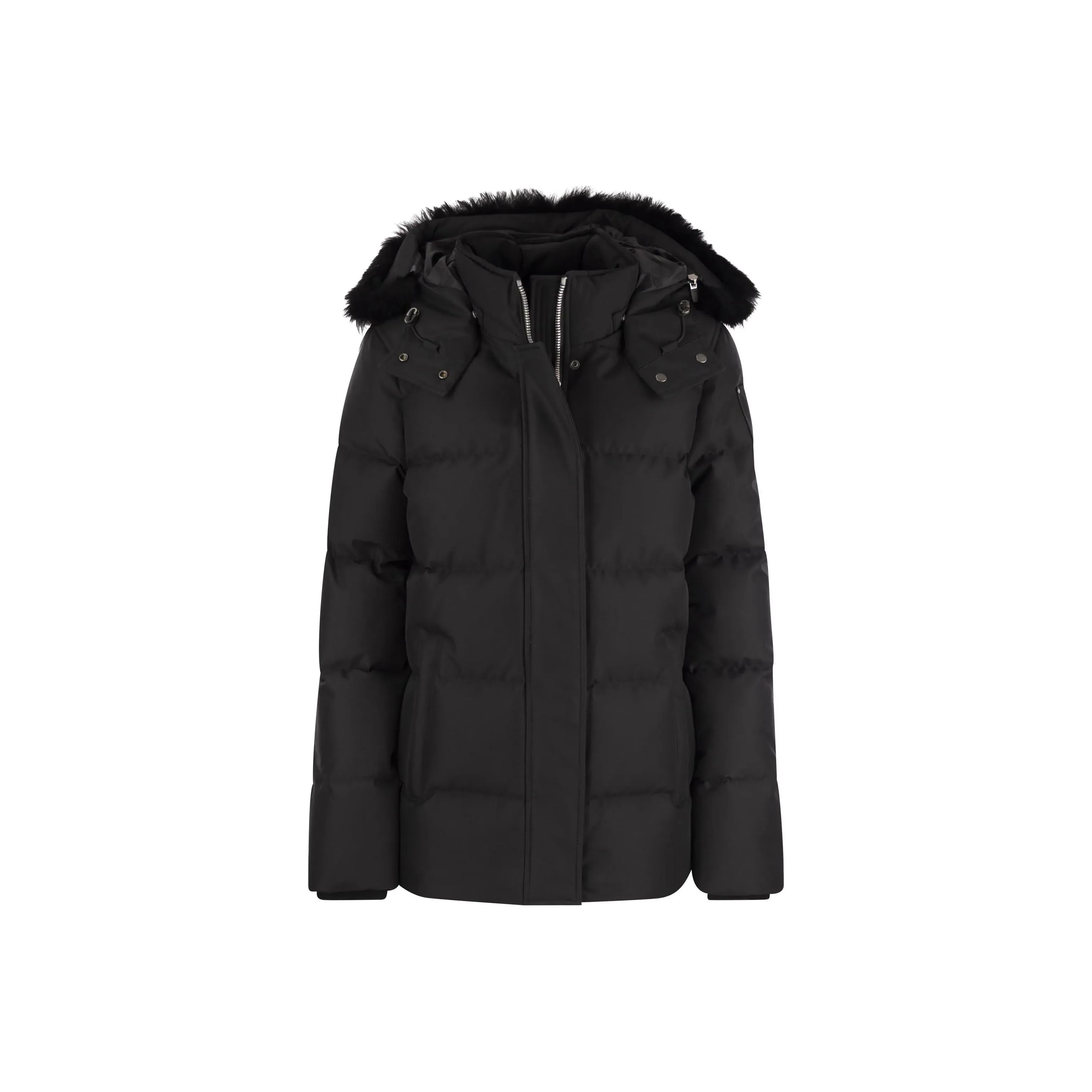 Moose Knuckles Zipped Hooded Down Jacket