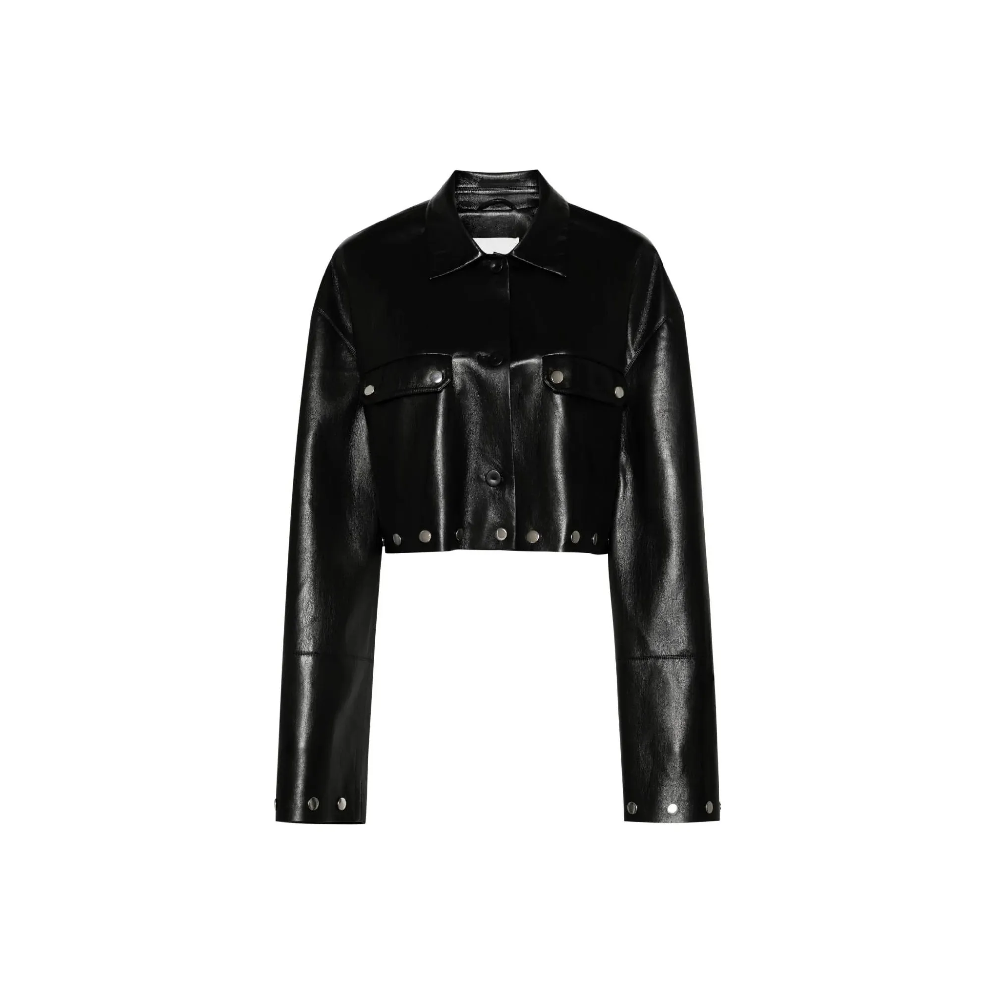 NANUSHKA Kassie Studded Shirt