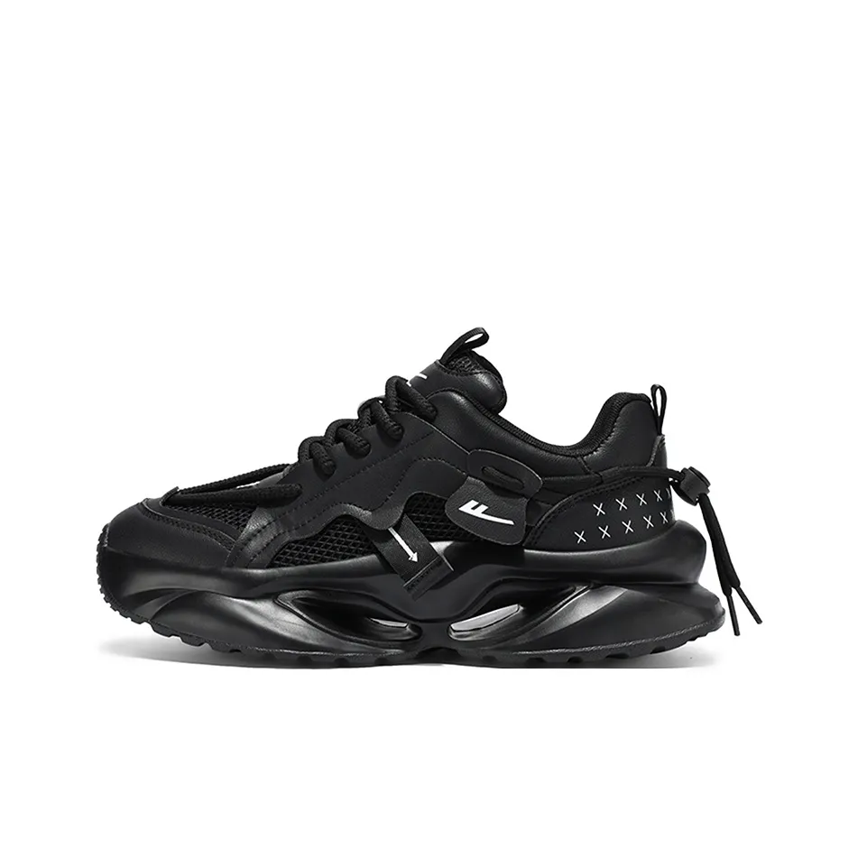 Warrior Аbrasion Resistant Легкий Увеличение Высоты Низкий Топ Кроссовки с Толстой Подошвой Мужские