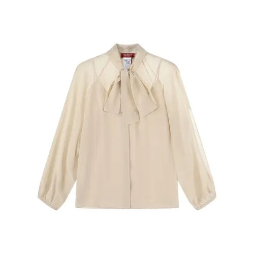 MaxMara Studio Бежевые Женские Рубашки