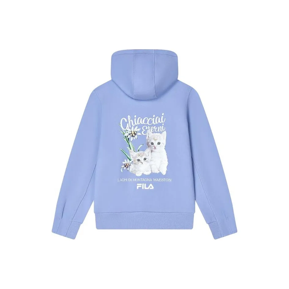 FILA Толстовка Женская Темно-Розовая Фиолетовая