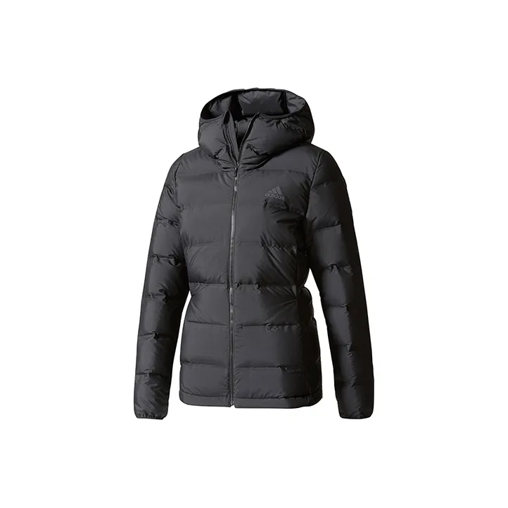Adidas Helionic Пуховик Зимний Женский Черный