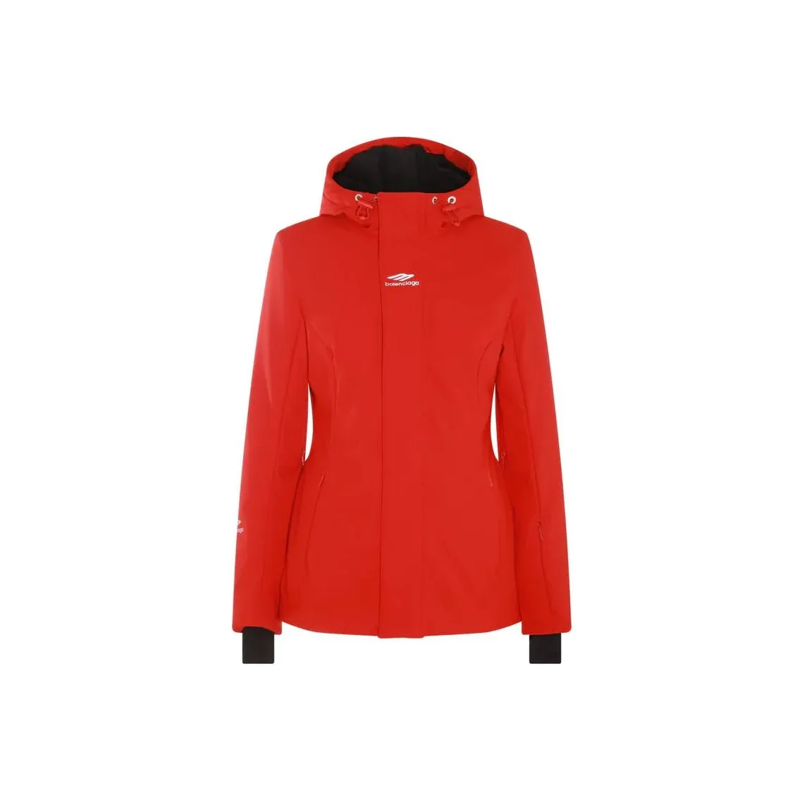 Balenciaga Jackets Coats Regular Fit Women's Spring Outerwear Red