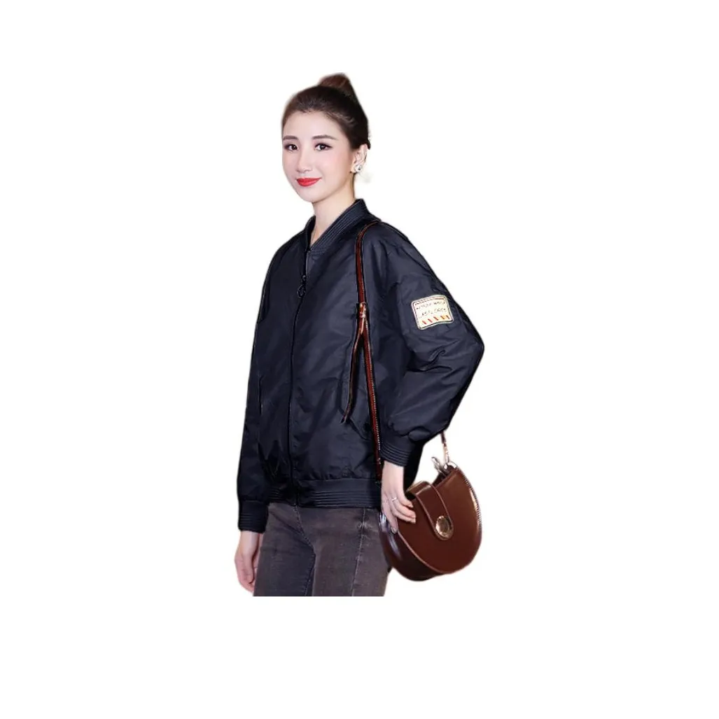 Mo Han Yi Mei Куртки и Пальто Женские Темно-синий