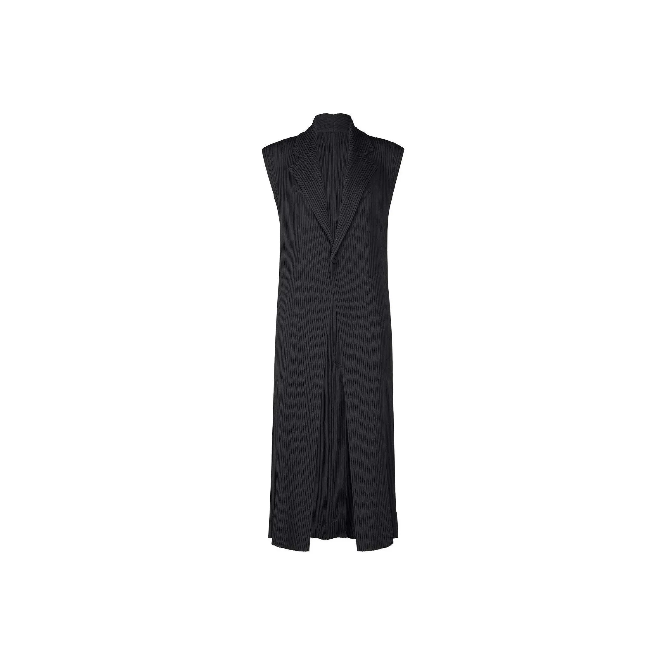 ISSEY MIYAKE Hatching Pleats Vest