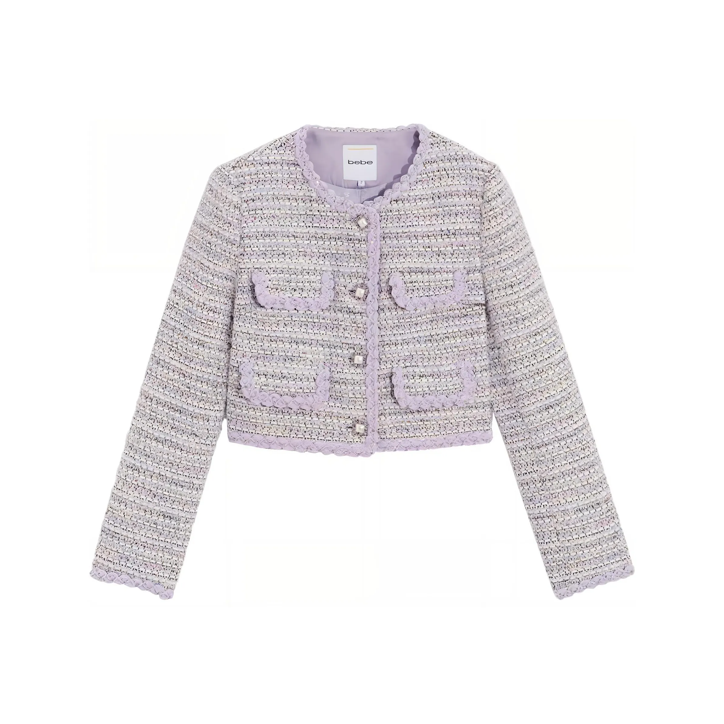 Bebe SS24 Jackets Coats Women's Purple