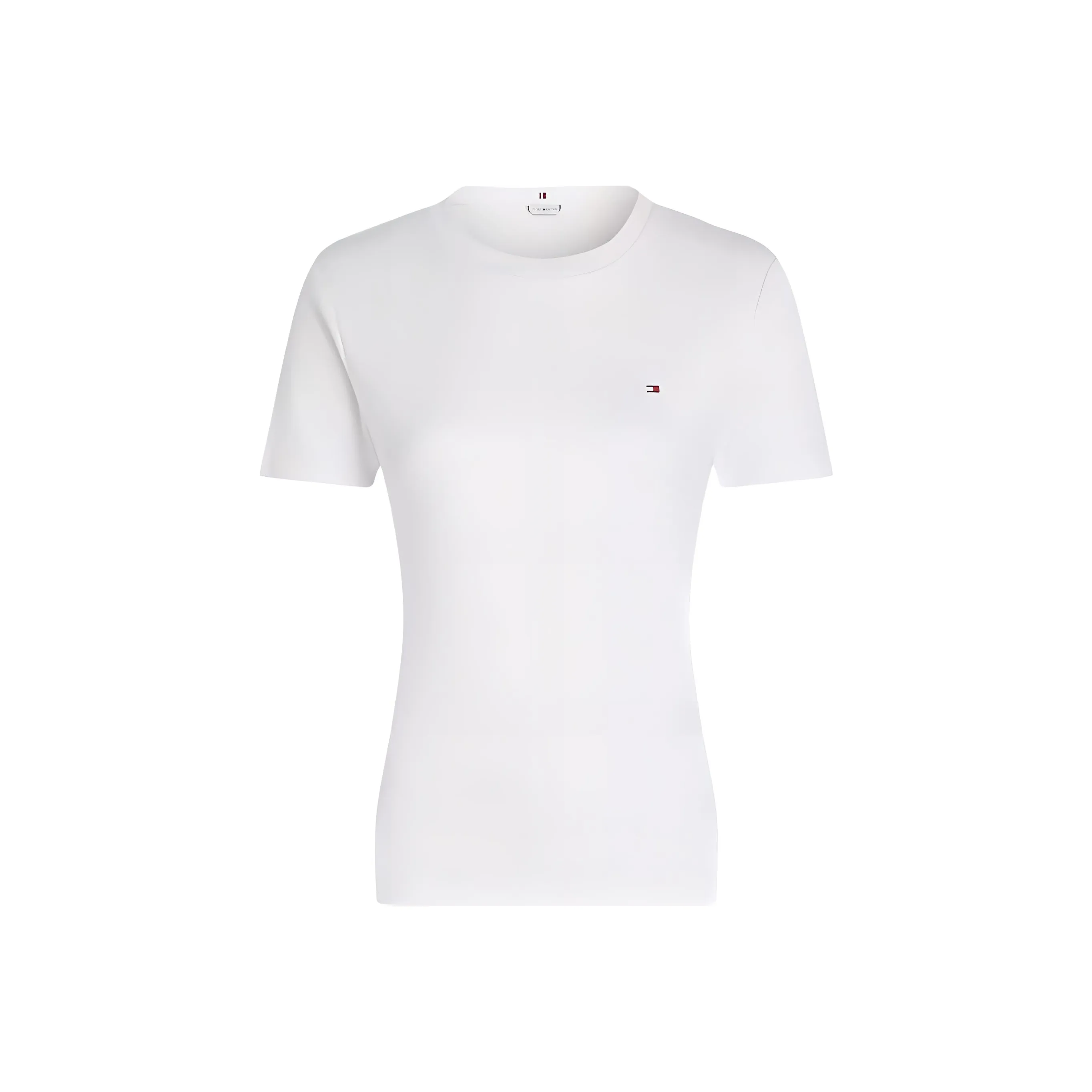 Tommy Hilfiger Flag embroidered Cotton T shirt
