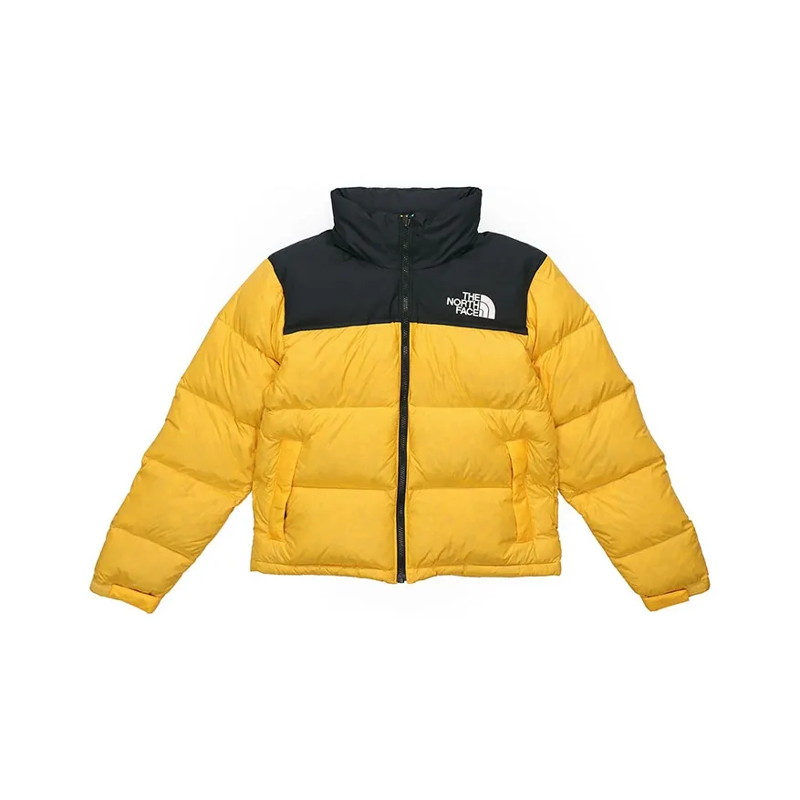 THE NORTH FACE 1996 Collection Пуховик Европейская Версия Зимний Женский Желтый