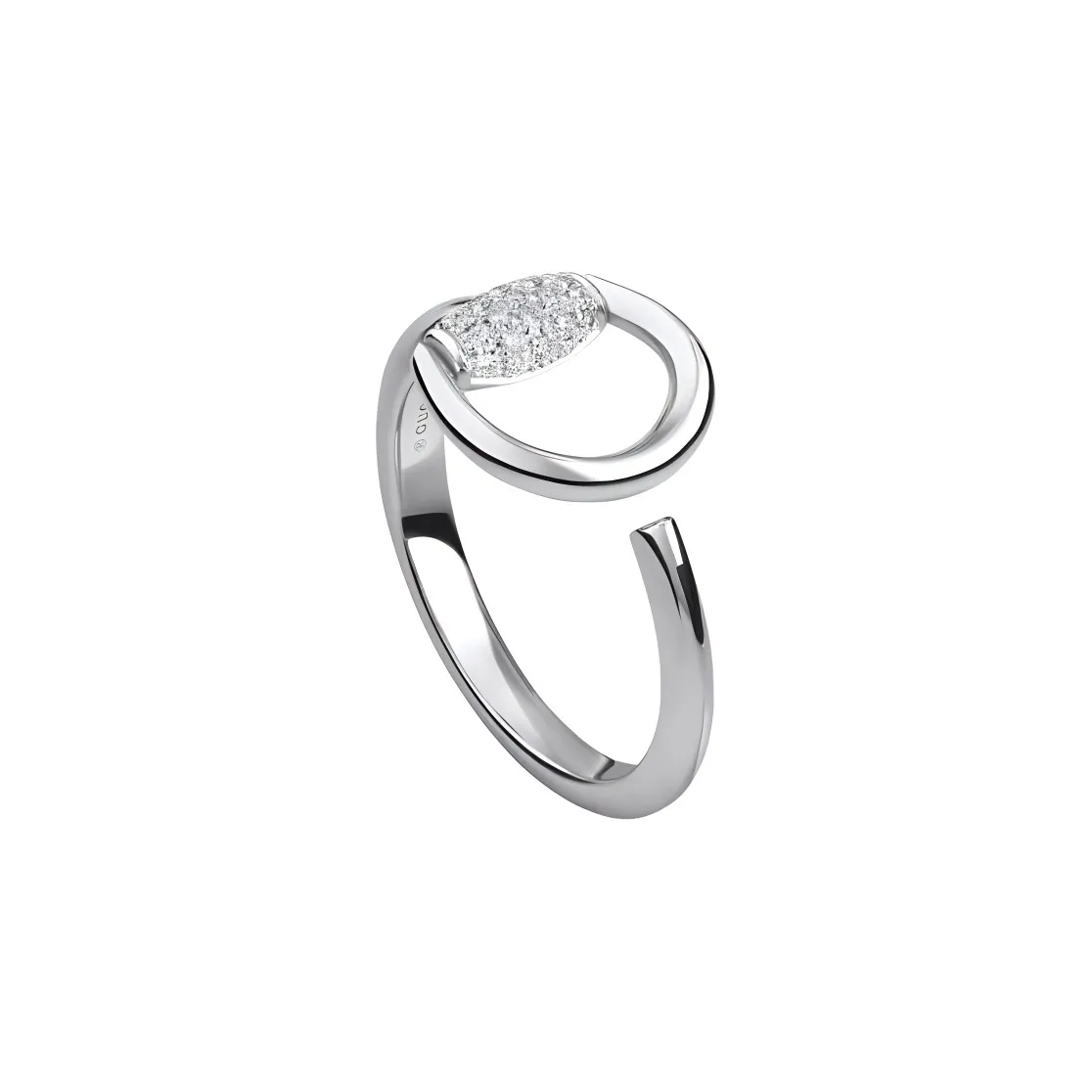 GUCCI Horsebit 18k Diamond Ring