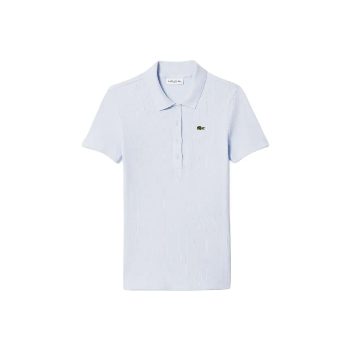 Поло LACOSTE Collaboration Женское Светло-Синий