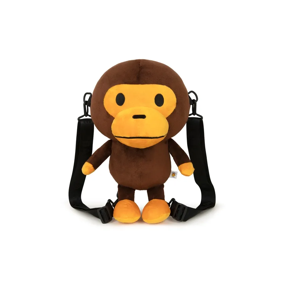 BABY MILO STORE BY A BATHING APE Полиэстер Сумка через плечо Стандартная Женская Коричневая