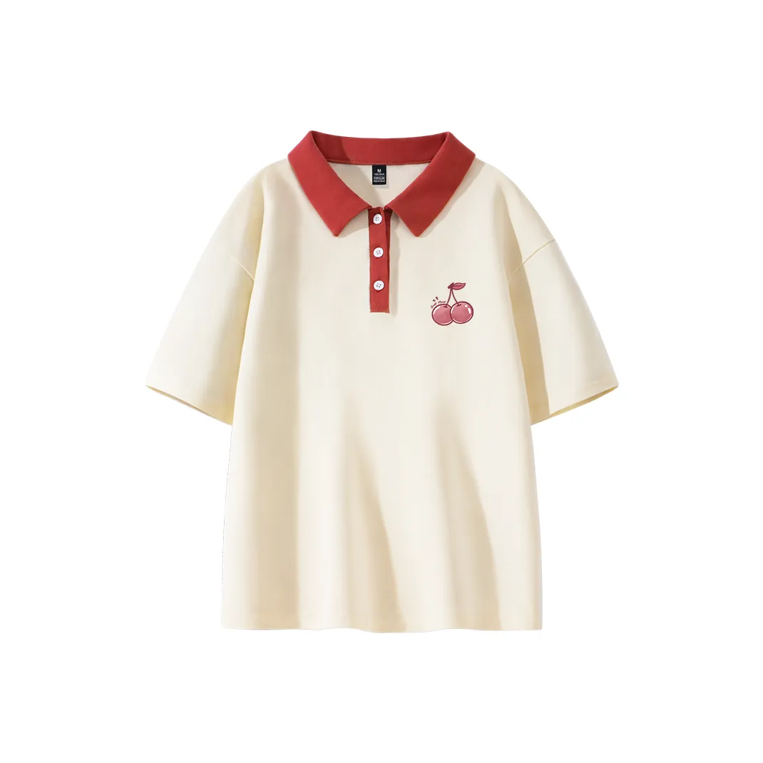 Cotton Polo Shirts Women's