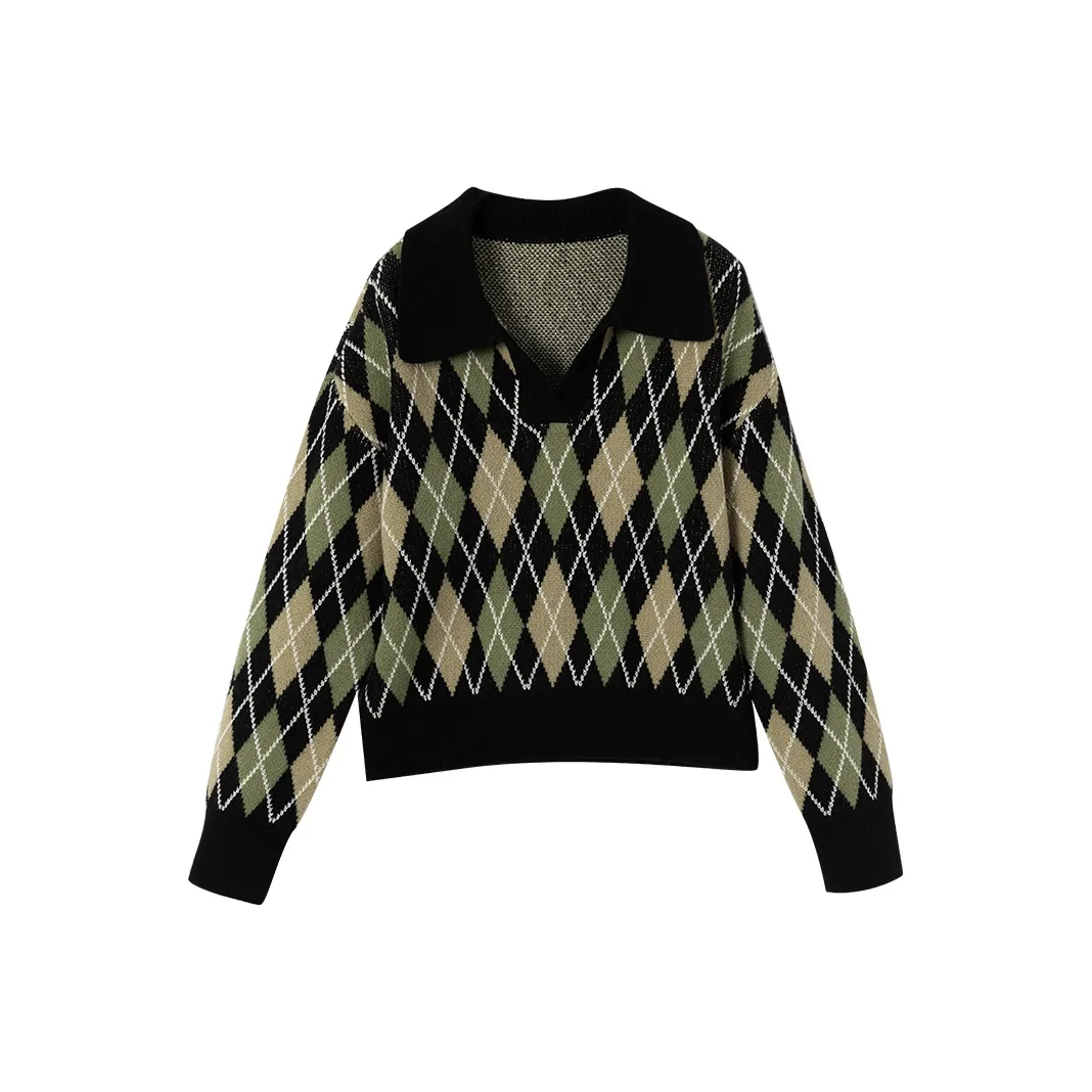 XIANGYING Трикотаж Женский Шалфей Зеленый