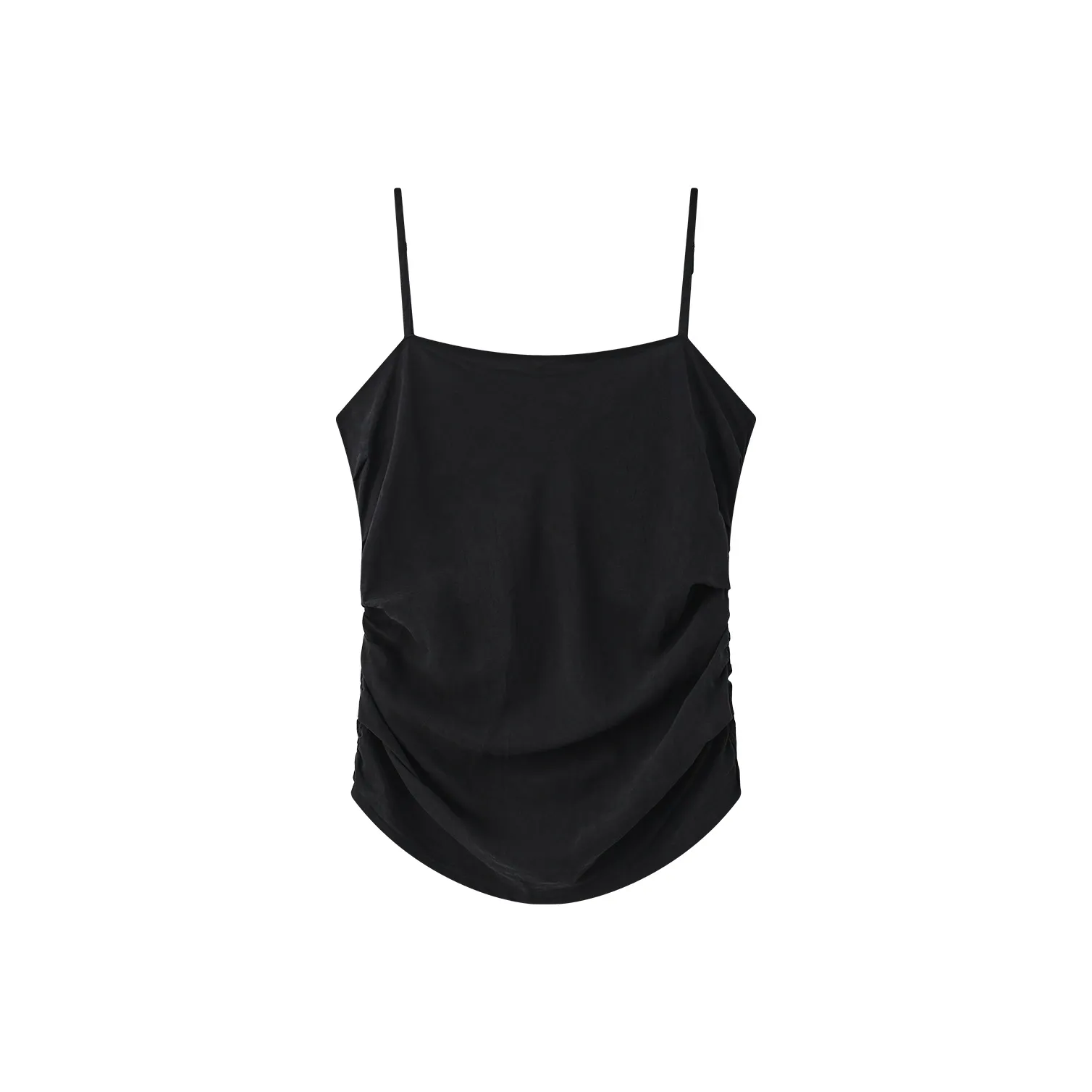 THE SEA LIFE Топ на бретелях Женский Черный Маг