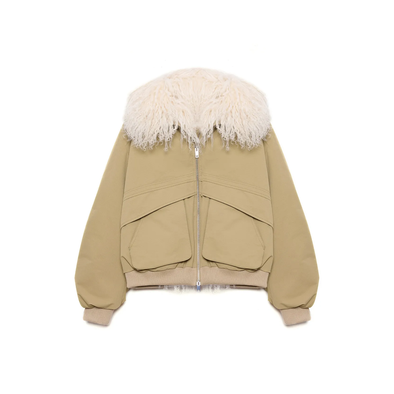 FIRELADY FUR Jackets Coats Women's Khaki