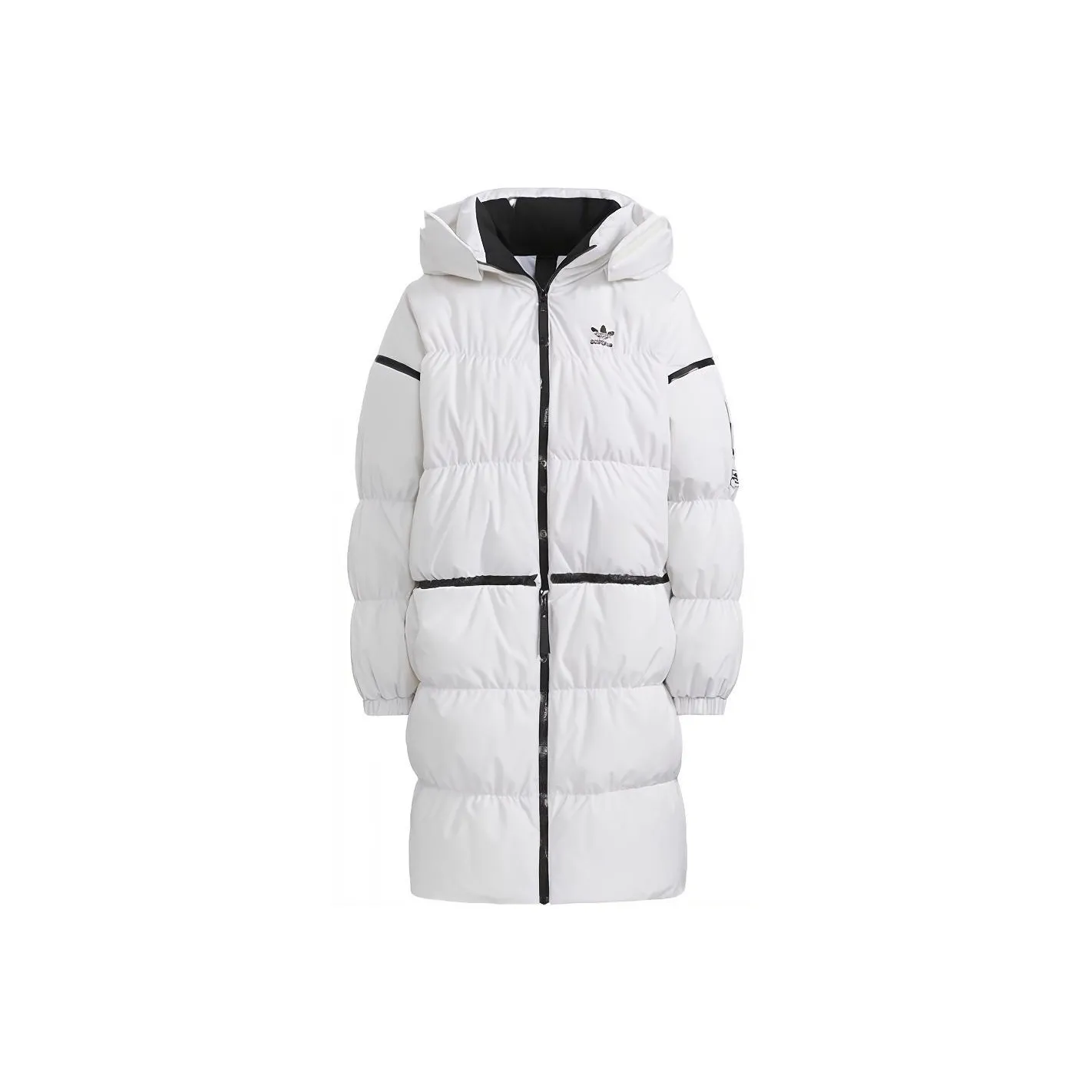 Adidas Originals LONG ZIP DOWN JACKET Down Jacket Winter Women's White