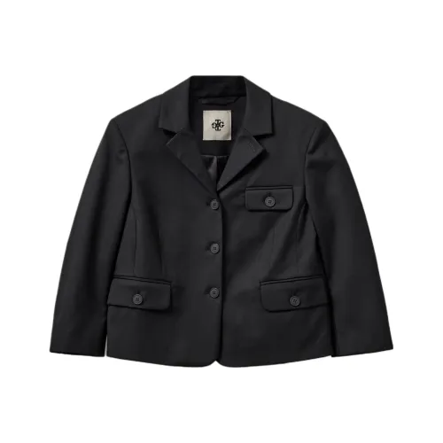 The. garment Black Женские Куртки