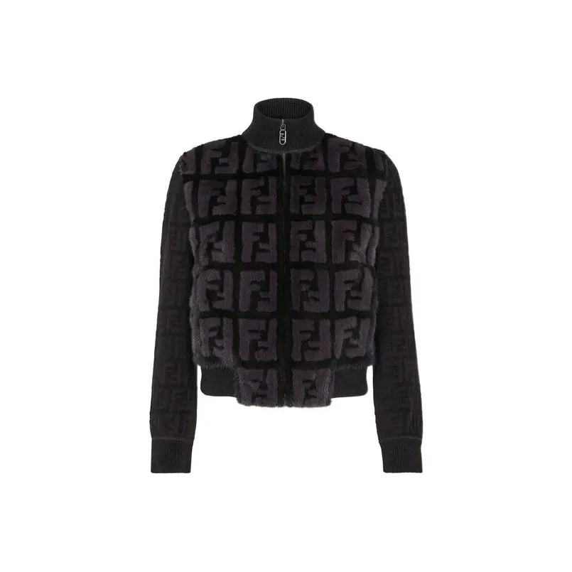 FENDI Jackets Women's Black