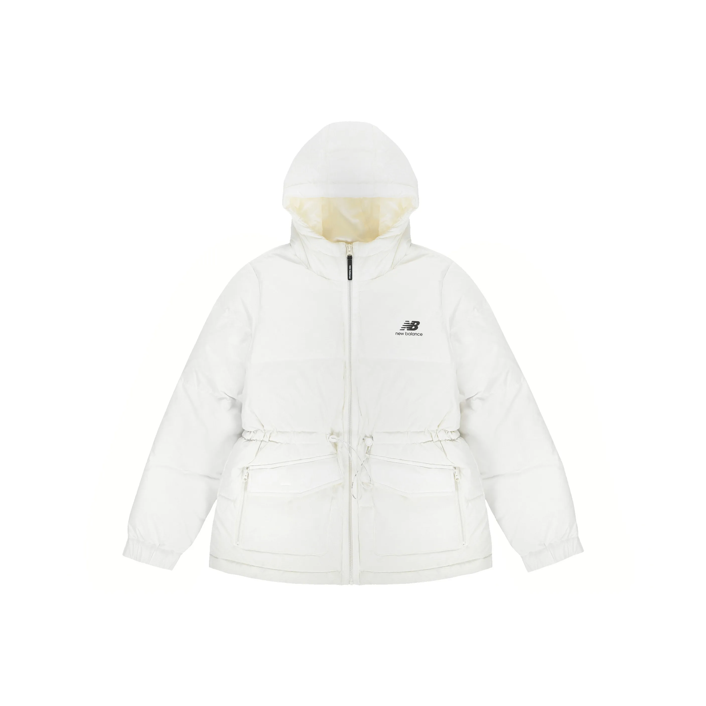 New Balance Сливочный Женские Пуховики