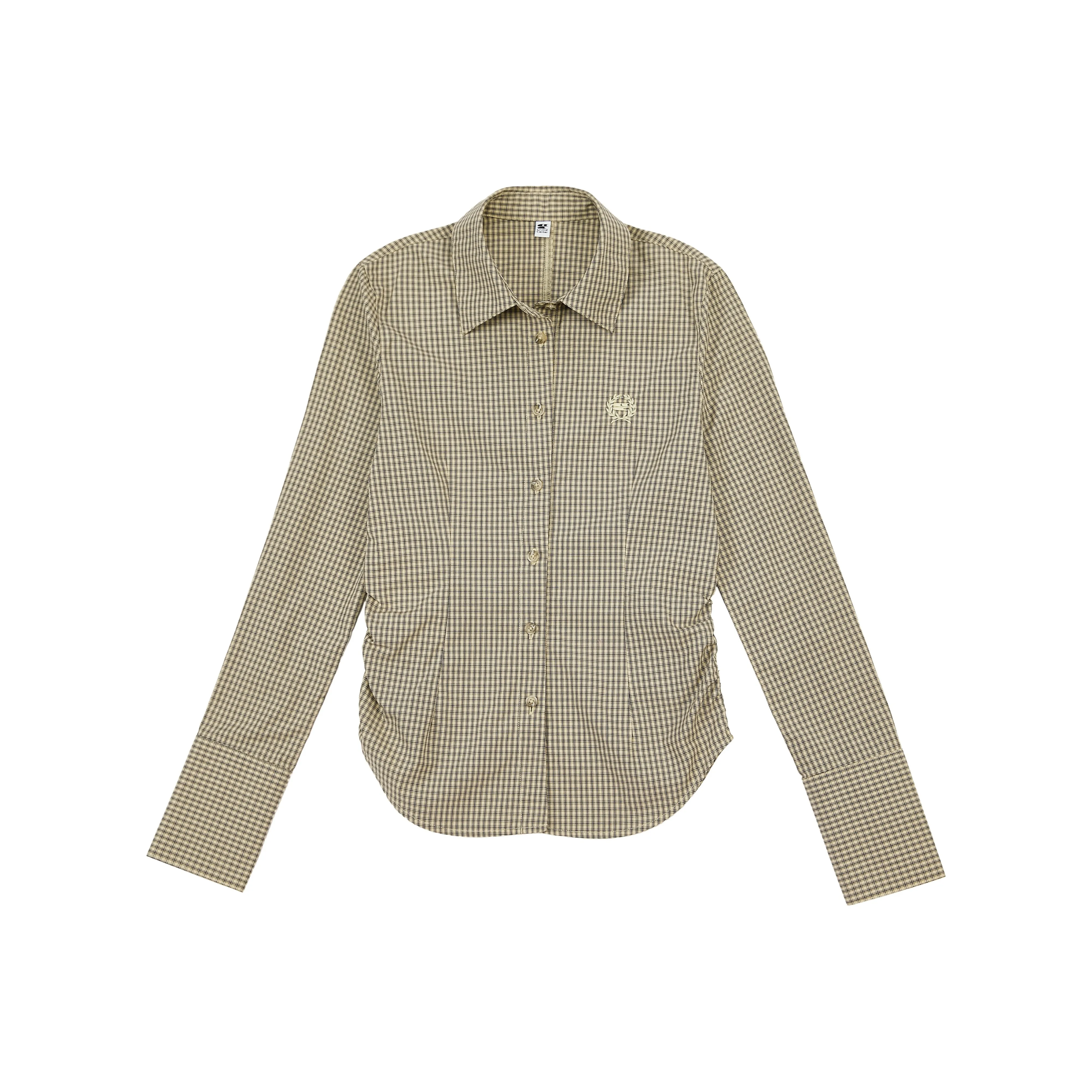 Crying Center Хаки Женские Рубашки