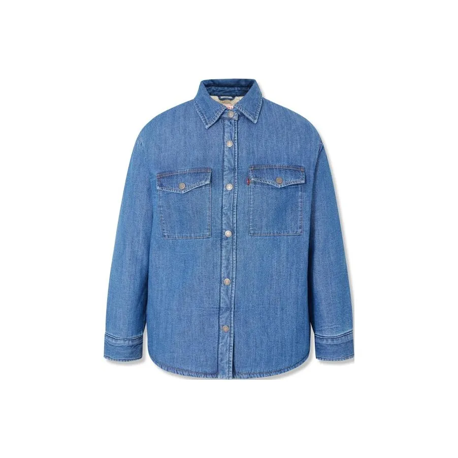 Levis Синие Женские Рубашки