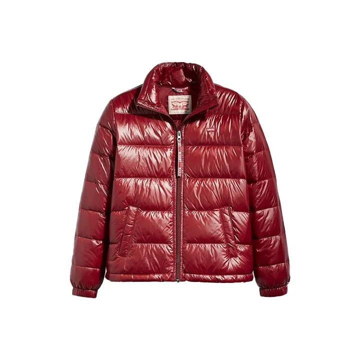 Levis Down Jackets Women's Red