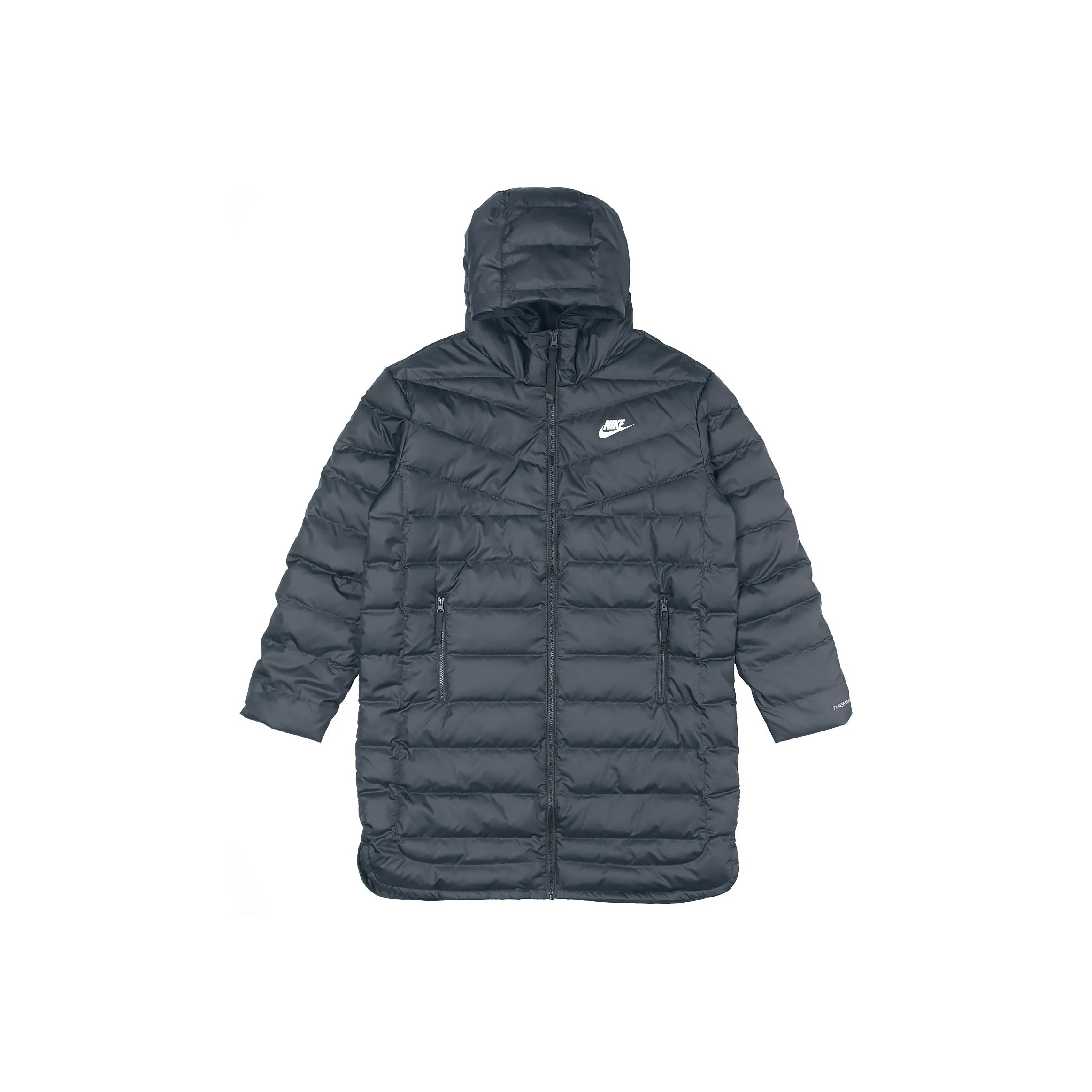 Nike Пуховик Зимний Женский Черный