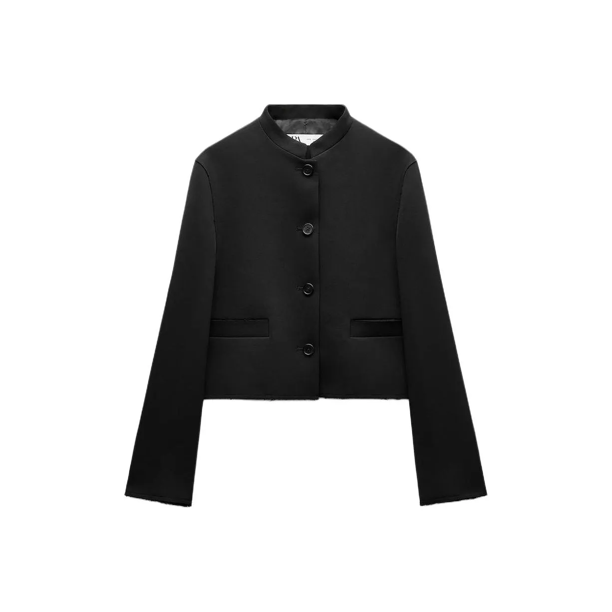 ZARA ZW Series Jackets & Coats Women's Black