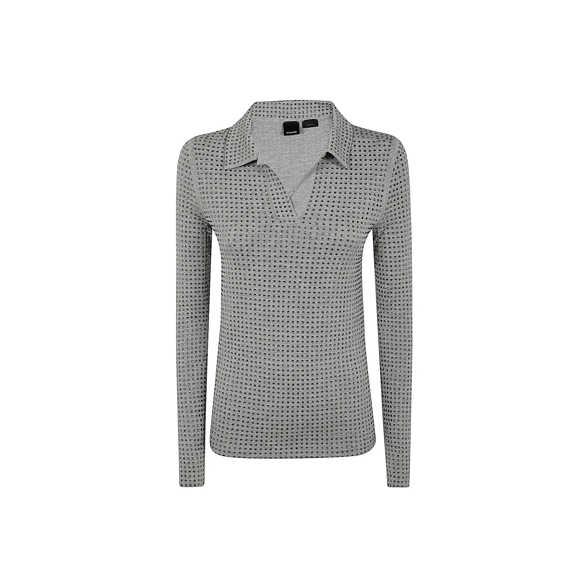 PINKO Kooser Embellished Jersey Shirt