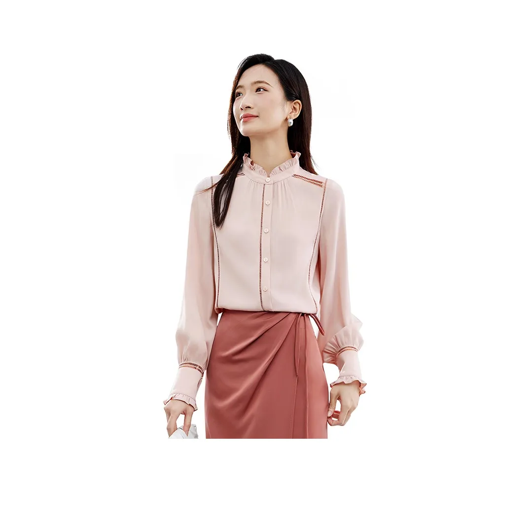 SENTUBILA Рубашка Женская Телесный Розовый