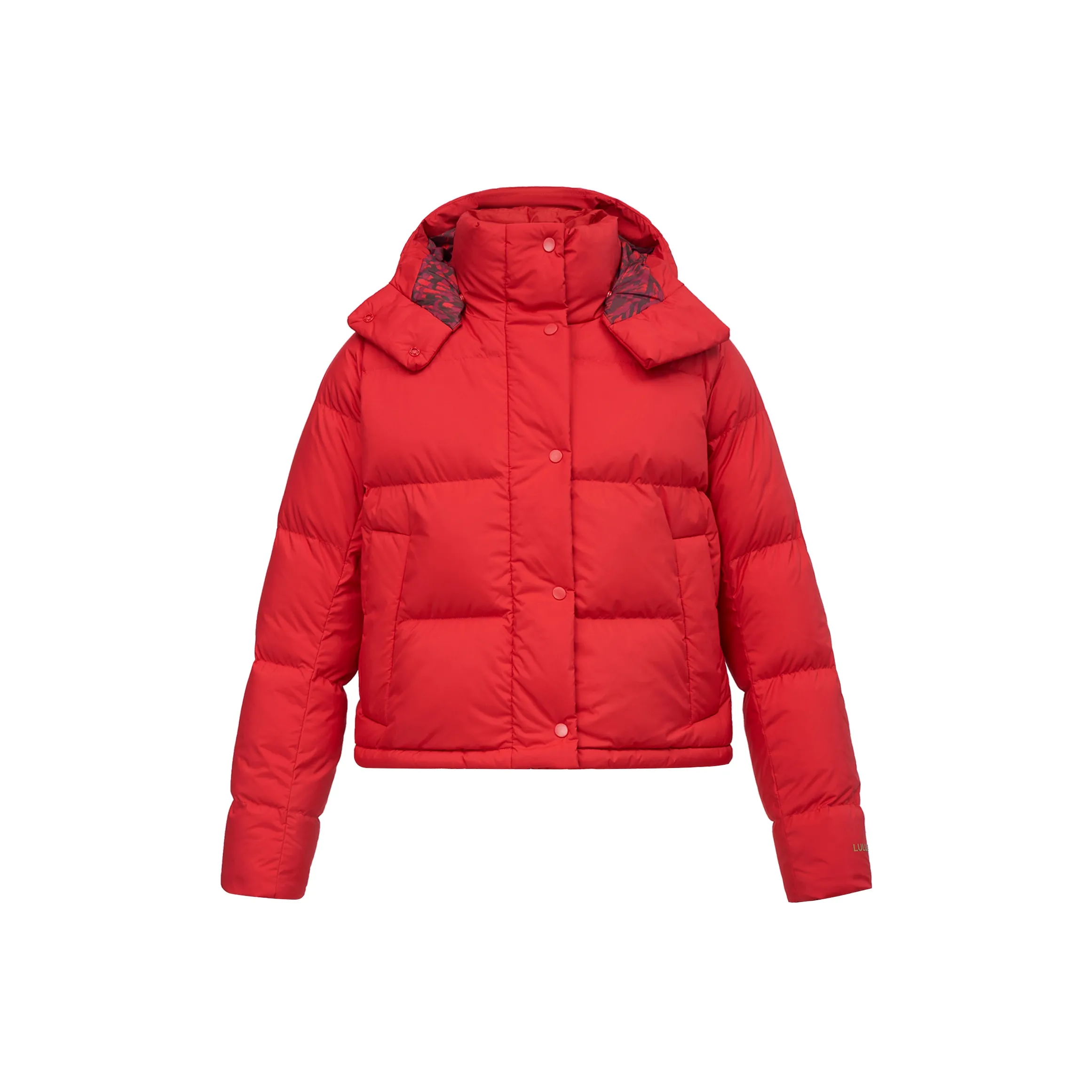 lululemon Wunder Puff Series Пуховик Женские Темно-красный