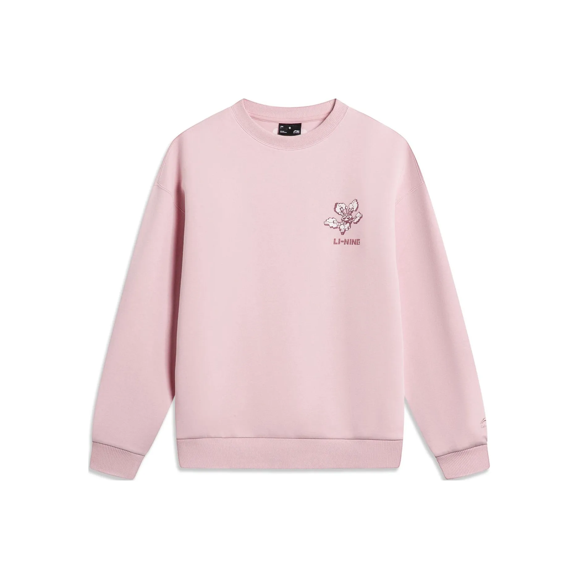 Подкладка Chinese Culture Series Толстовка Женская Светлый Румяно-Розовый