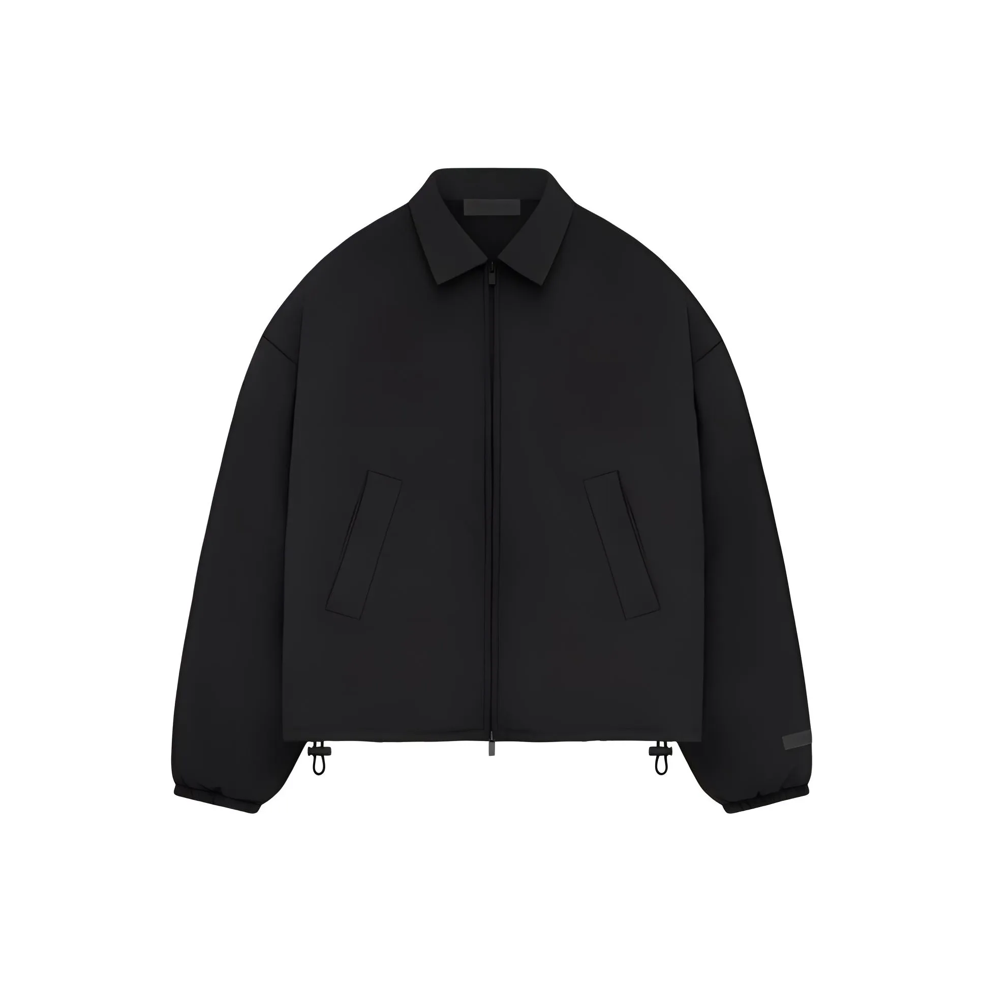 Fear Of God Essentials SS24 Drop2 Women'ss Filled Bomber Jackets & Coats Women's Jet Black/Jet Black