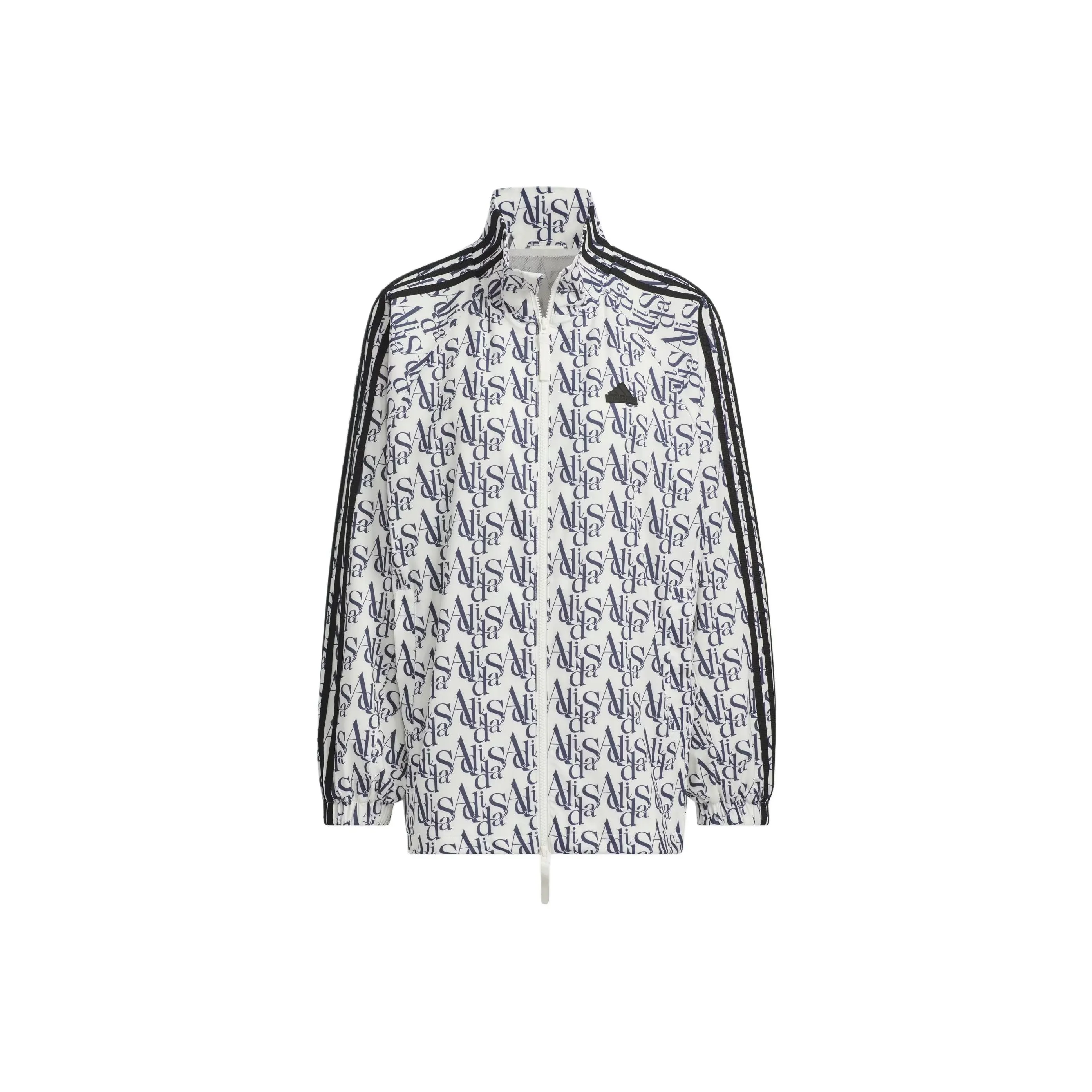 Adidas Dance Jacket Allover Print Jackets Coats Women's Jade White