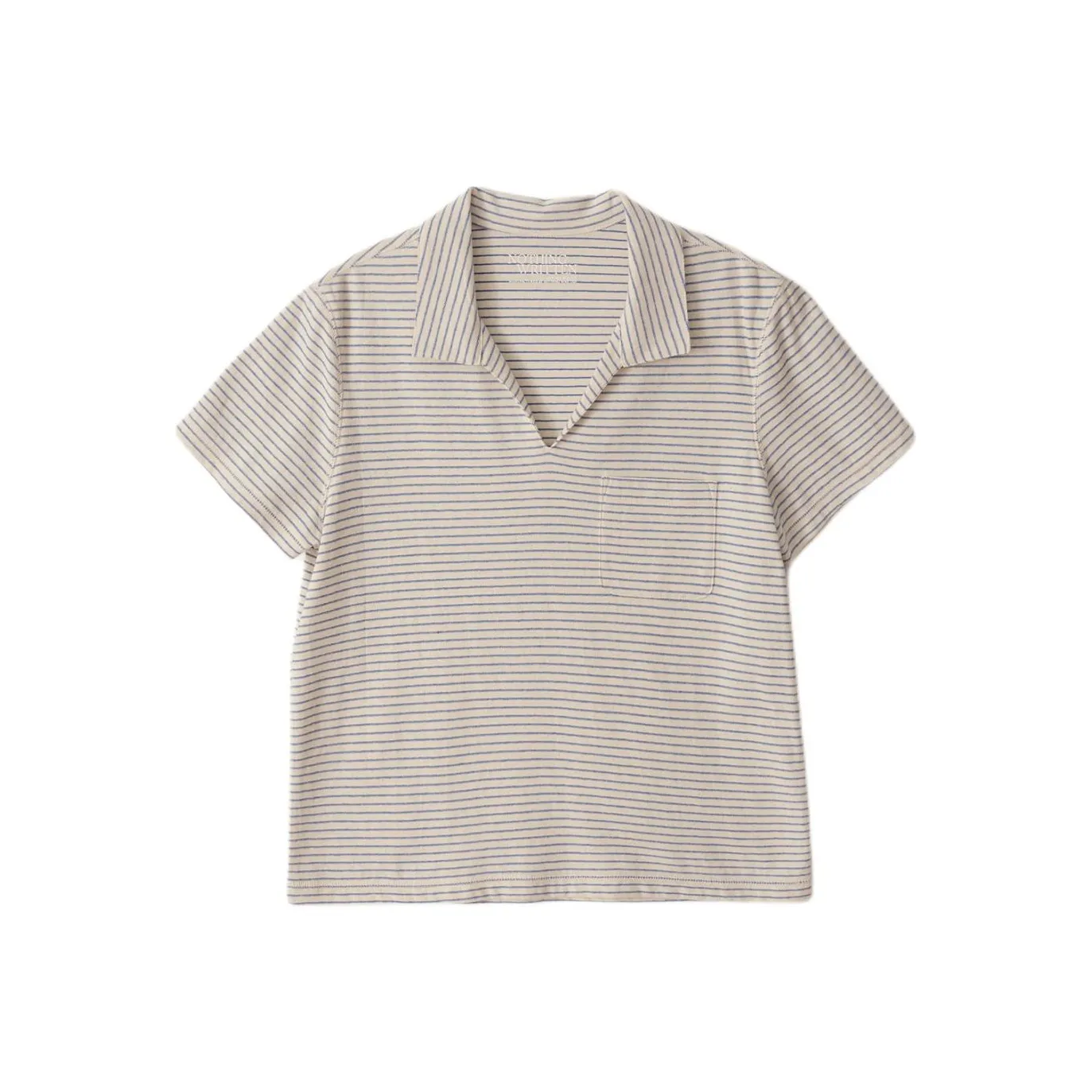 NOTHING WRITTEN Elio Карман Поло Женские Stripe Полосы