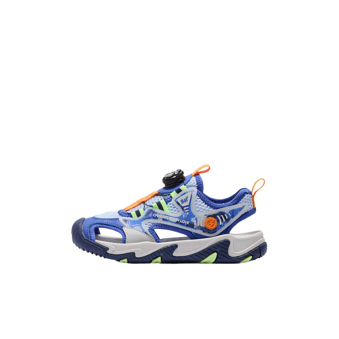 361°KIDS Противоскользящие Дышащие Анти-KICK Низкие Топы Сандалии Синие Детские