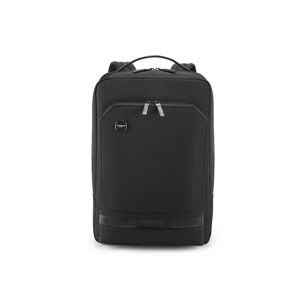 KINGSONS Полиэстер Рюкзак Большой Унисекс Черный