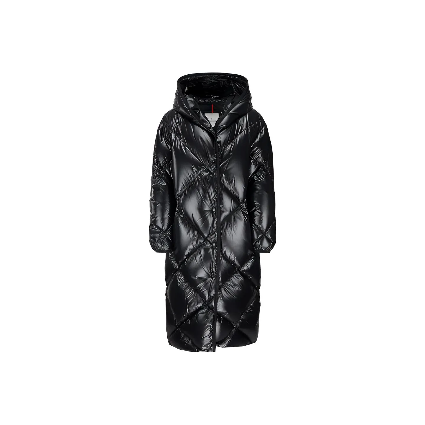 Moncler Cotonniere Long Shiny Puffer Coat 'Black'