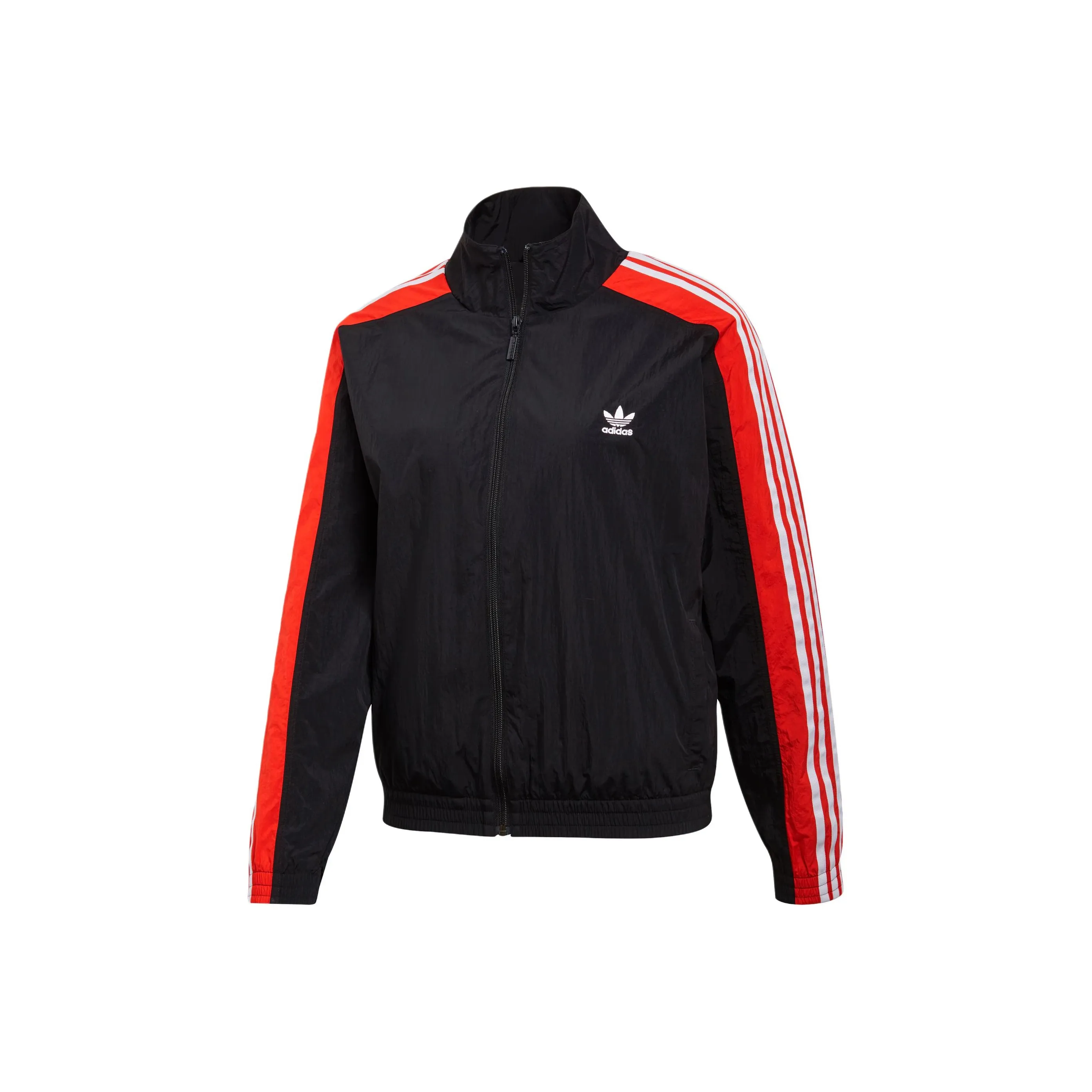 Adidas Originals Ветровка Женская Черная Красная