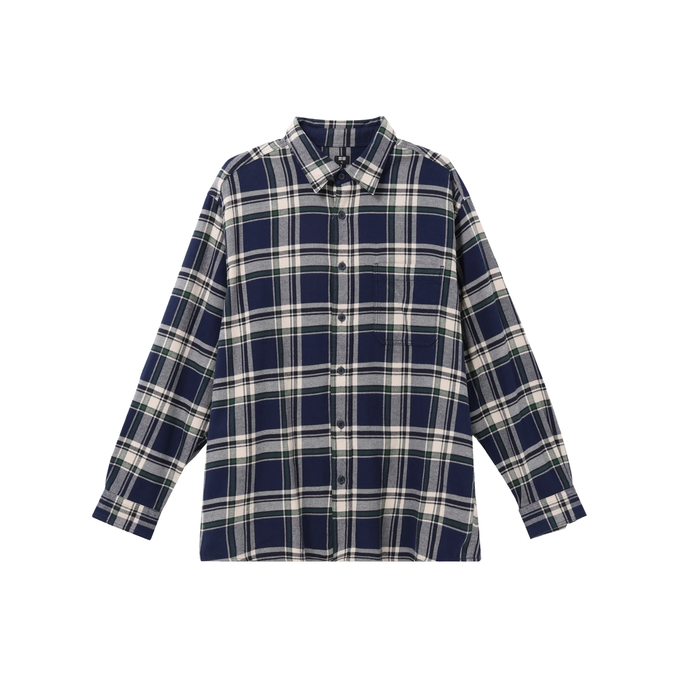 UNIQLO Женские рубашки морского синего цвета