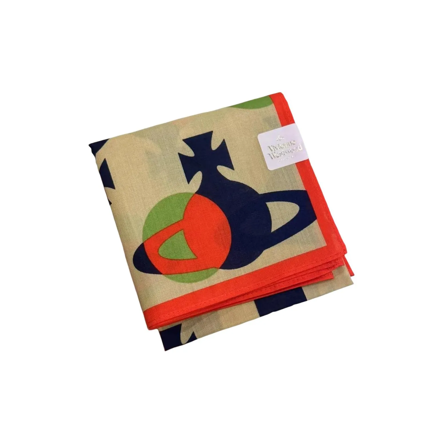 Vivienne Westwood Шелковые шарфы Унисекс Бежевый