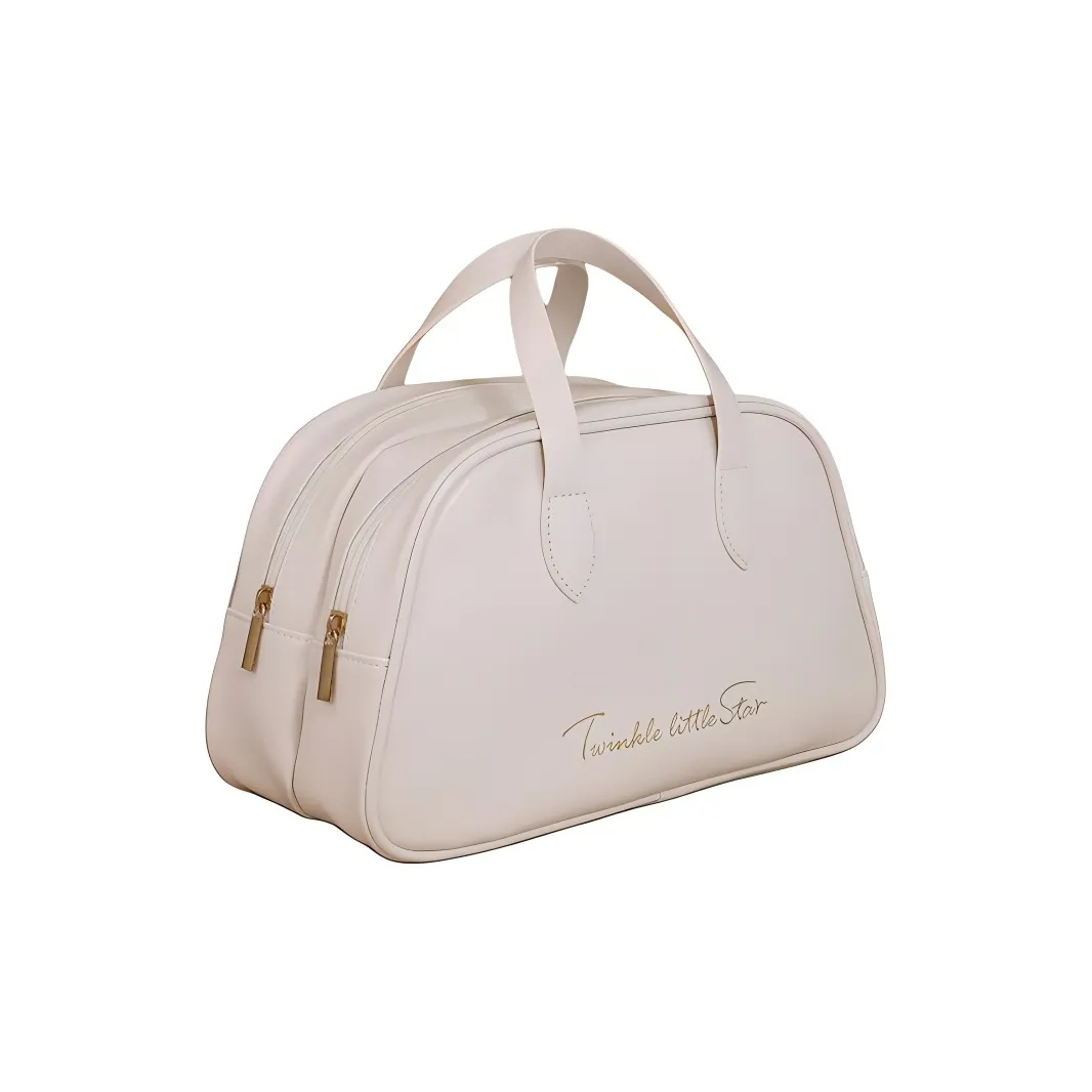 LETOO ПУ (полиуретан) с кожаными вставками Косметичка и Путешественный мешок для хранения Женское Молоко Абрикос Белый Розовый Мокко Классический Черный