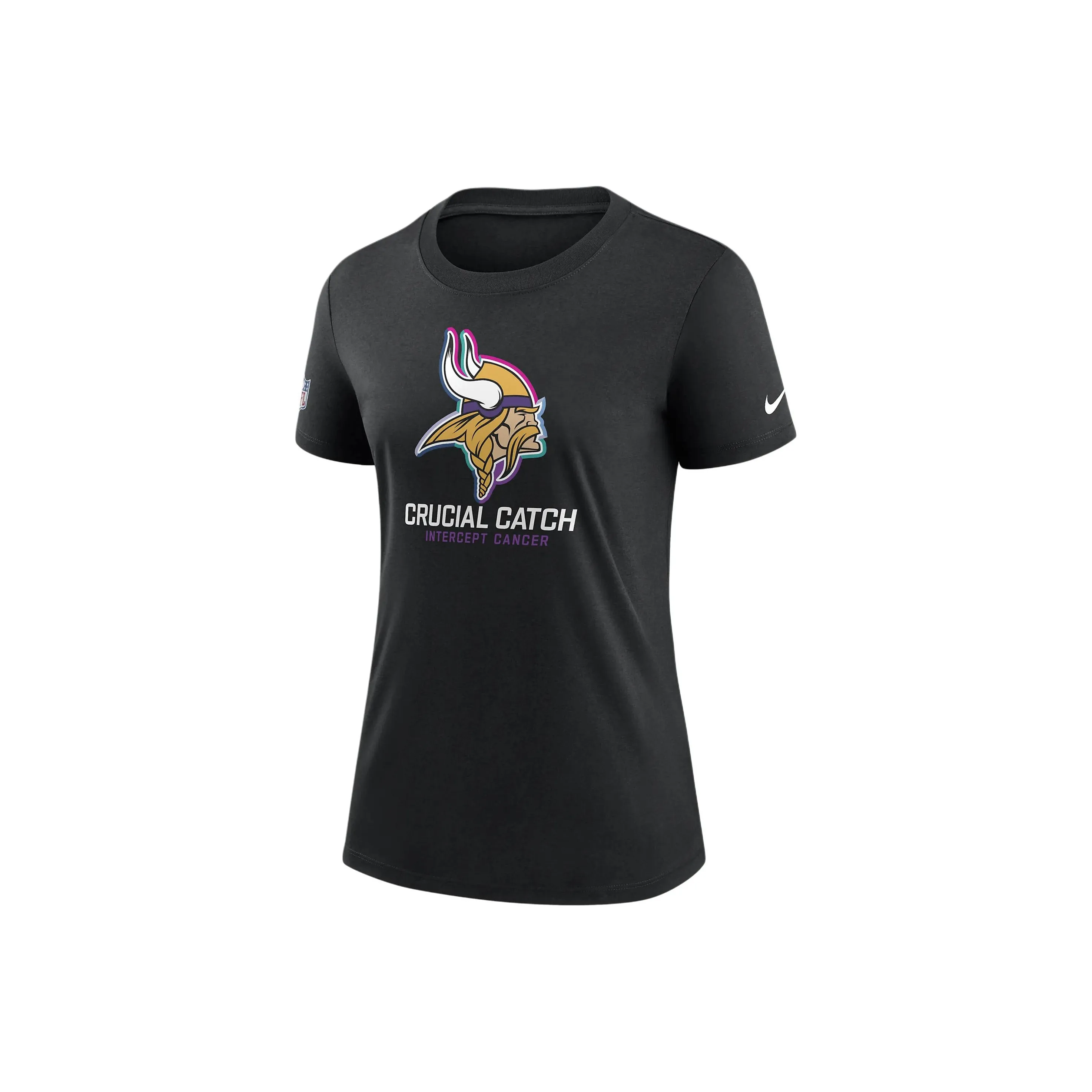 Nike Minnesota Vikings Crucial Catch Women's Nike Nfl T Shirt