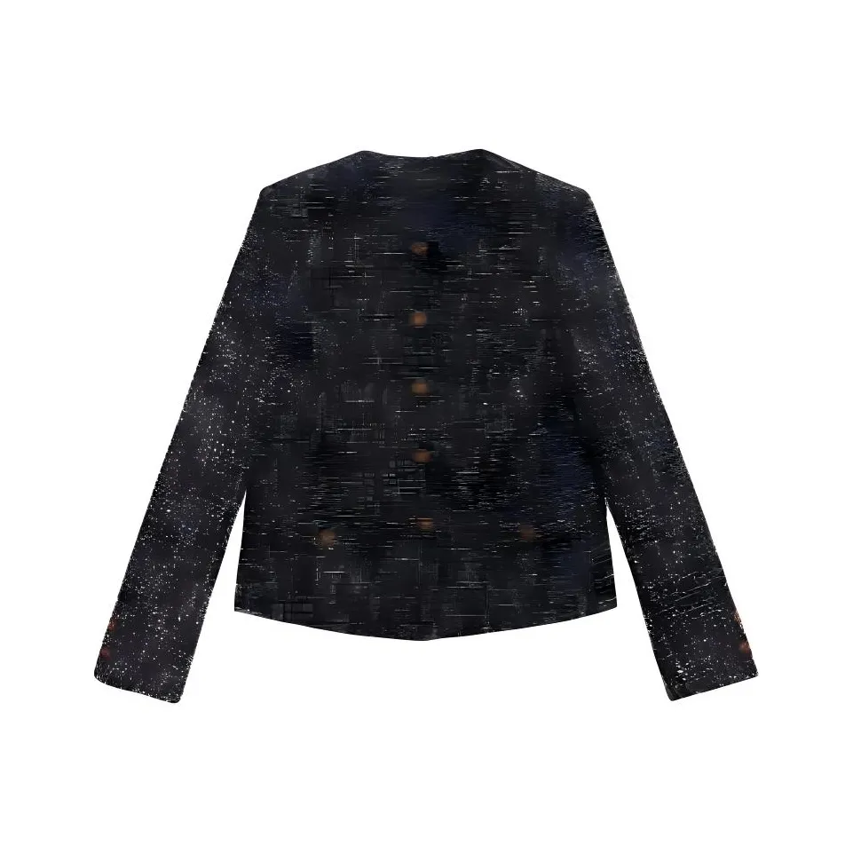 Yiner Jackets Coats Women's Navy Blue